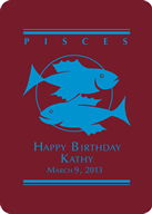 Pisces Custom Playing Cards